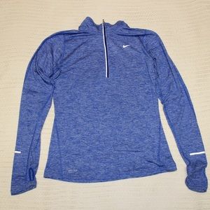Nike Blue Dri-fit sweatshirt